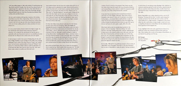 David Bowie : VH1 Storytellers (2xLP, Album, Ltd, RE)