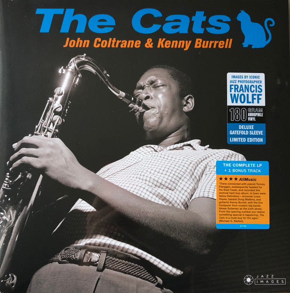 John Coltrane, Kenny Burrell : The Cats (LP, Gat)