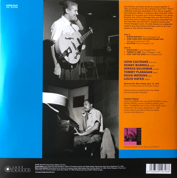 John Coltrane, Kenny Burrell : The Cats (LP, Gat)