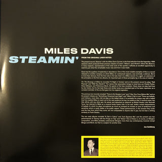 Miles Davis : Steamin’ (LP, Album, RE)