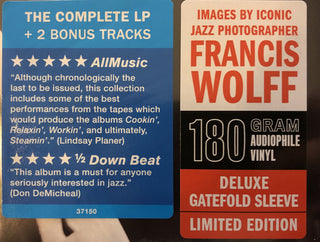 Miles Davis : Steamin’ (LP, Album, RE)