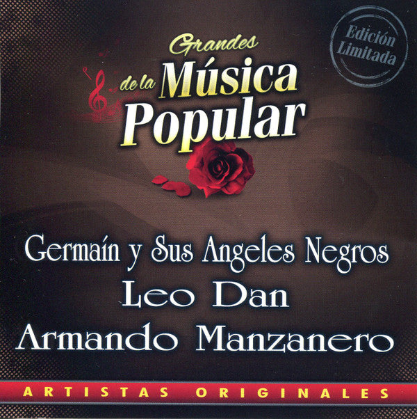 Germain y sus Angeles Negros, Leo Dan, Armando Manzanero : Grandes de la Música Popular (CD, Comp)