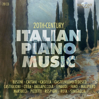 Various : 20th-Century Italian Piano Music (20xCD + Box, Comp)