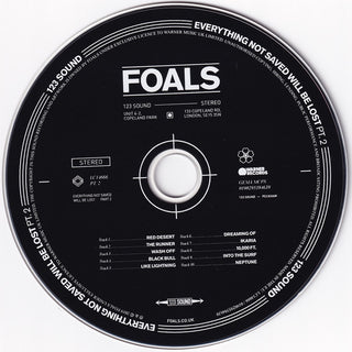 Foals : Everything Not Saved Will Be Lost Part 2 (CD, Album)