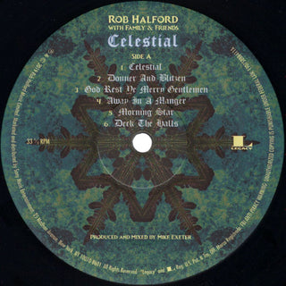 Rob Halford With Family & Friends : Celestial (LP, Album)