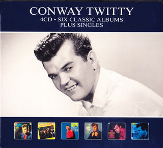 Conway Twitty : Six Classic Albums - Plus Singles (4xCD, Comp, RE, RM, Dig)