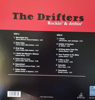 The Drifters : Rockin' & Driftin' (LP, Album, RE, 180)