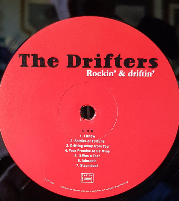 The Drifters : Rockin' & Driftin' (LP, Album, RE, 180)