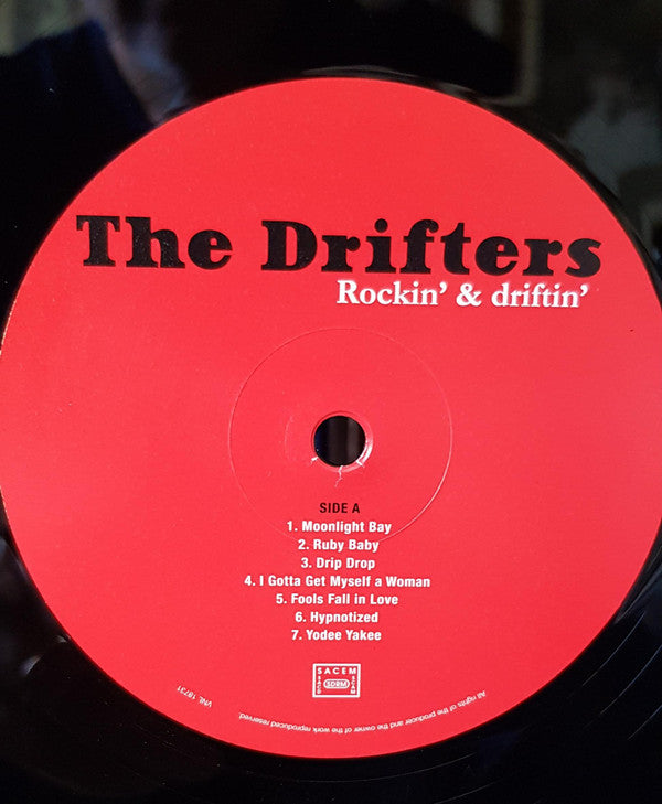 The Drifters : Rockin' & Driftin' (LP, Album, RE, 180)