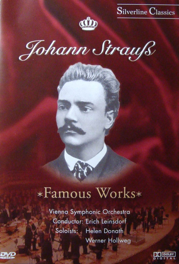 Johann Strauss Jr. / Wiener Symphoniker, Erich Leinsdorf, Helen Donath, Werner Hollweg : Johann Strauß: Famous Works (DVD-V, RE, Multichannel, PAL)