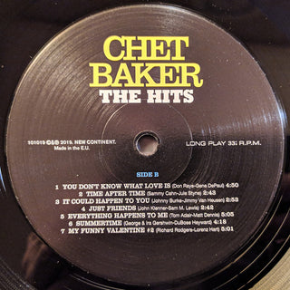 Chet Baker : The Hits (LP, Comp, Ltd, 180)
