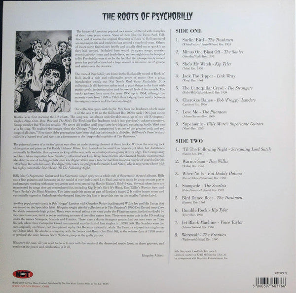 Various : The Roots Of Psychobilly  (LP, Comp, 180)