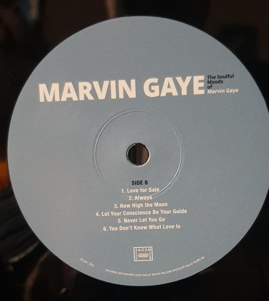Marvin Gaye : The Soulful Moods Of Marvin Gaye (LP, Album, RE, 180)