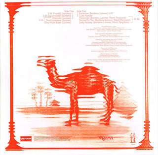 Camel : Mirage (LP, Album, RE, 200)