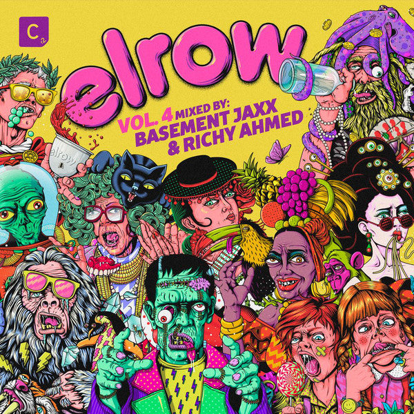 Basement Jaxx & Richy Ahmed : Elrow Vol. 4 (2xCD, Ltd, Mixed)