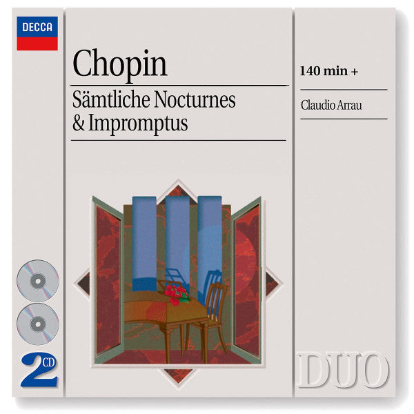 Chopin* - Claudio Arrau : Sämtliche Nocturnes & Impromptus (2xCD, Comp, RE, RM)