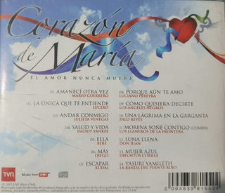 Various : Corazón de María, El Amor Nunca Muere (CD, Comp)