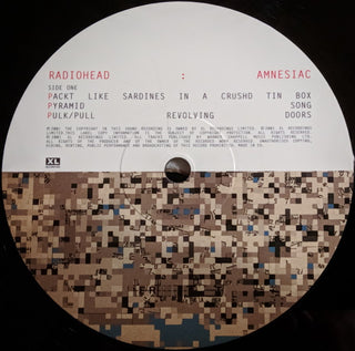 Radiohead : Amnesiac (2x12", Album, RE)