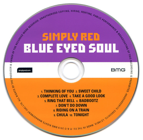 Simply Red : Blue Eyed Soul (CD, Album)