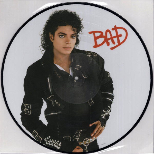 Michael Jackson : Bad  (LP, Album, Pic, RE)