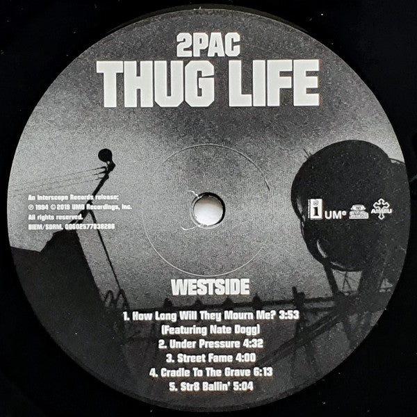 Thug Life : Volume 1 (LP, Album, RE, 180)