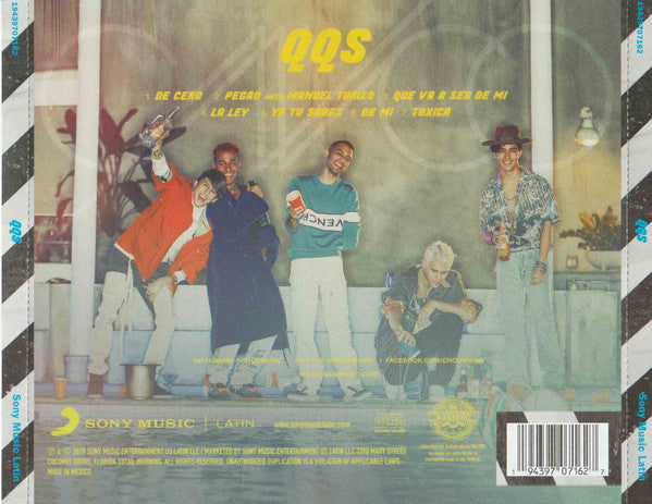 CNCO : QQS - Que Quiénes Somos (CD, EP)