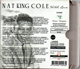 Nat King Cole : With Love (5xCD, Comp, RM + Box)
