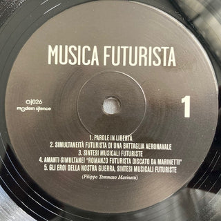 Various : La Musica Futurista Nell’Italia E Nel Mondo (2xLP, Comp, Ltd, M/Print, Num, Unofficial)