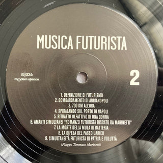 Various : La Musica Futurista Nell’Italia E Nel Mondo (2xLP, Comp, Ltd, M/Print, Num, Unofficial)