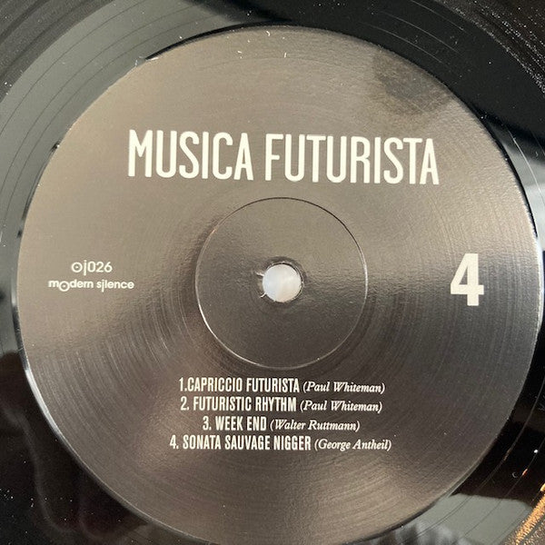 Various : La Musica Futurista Nell’Italia E Nel Mondo (2xLP, Comp, Ltd, M/Print, Num, Unofficial)