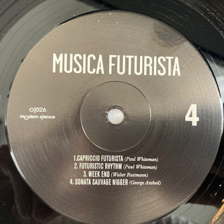 Various : La Musica Futurista Nell’Italia E Nel Mondo (2xLP, Comp, Ltd, M/Print, Num, Unofficial)