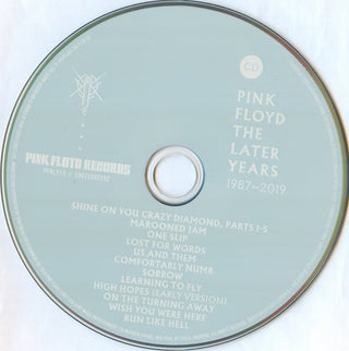 Pink Floyd : The Later Years 1987-2019 (CD, Comp, Dig)