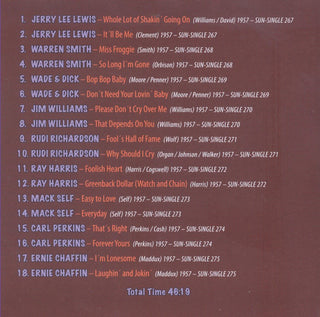 Various : The Memphis Recordings From The Legendary Sun Studios Vol 2 (10xCD, Comp, Mono + Box)