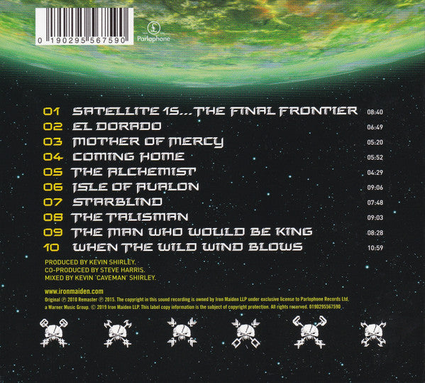 Iron Maiden : The Final Frontier (CD, Album, RE, RM, Dig)