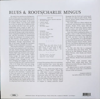 Charlie Mingus* : Blues & Roots (LP, Album, RE, Blu)