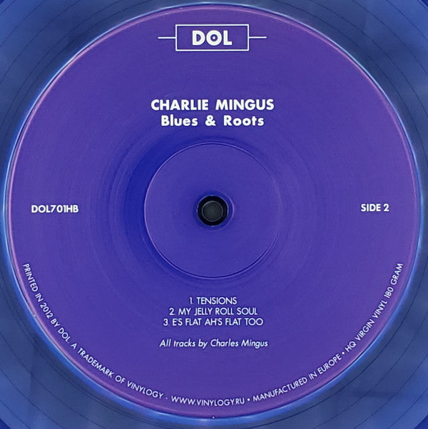 Charlie Mingus* : Blues & Roots (LP, Album, RE, Blu)