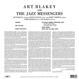 Art Blakey & The Jazz Messengers : Art Blakey And The Jazz Messengers (LP, Album, RE, 180)
