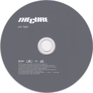 The Cure : Faith (CD, Album, RE, RM, RP + CD, Comp, RE, RP + RE, RP)
