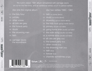 The Cure : Faith (CD, Album, RE, RM, RP + CD, Comp, RE, RP + RE, RP)