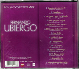 Fernando Ubiergo : Románticos En Español (CD, Comp)