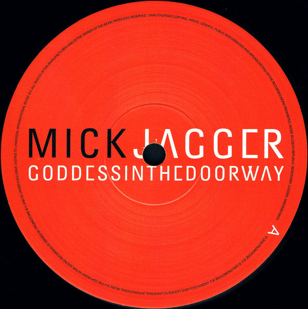 Mick Jagger : Goddess In The Doorway (2xLP, RE, RM)