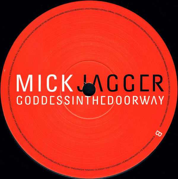 Mick Jagger : Goddess In The Doorway (2xLP, RE, RM)