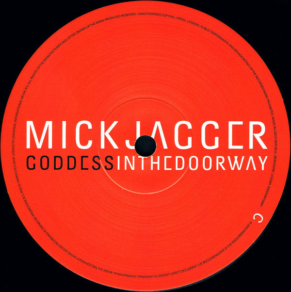 Mick Jagger : Goddess In The Doorway (2xLP, RE, RM)