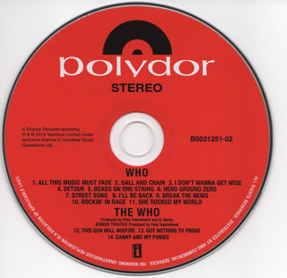 The Who : Who (CD, Album, Dlx)