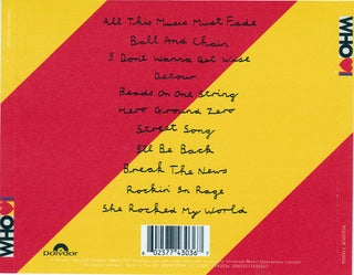 The Who : Who (CD, Album)