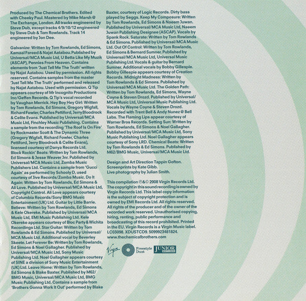 The Chemical Brothers : Brotherhood (CD, Comp)