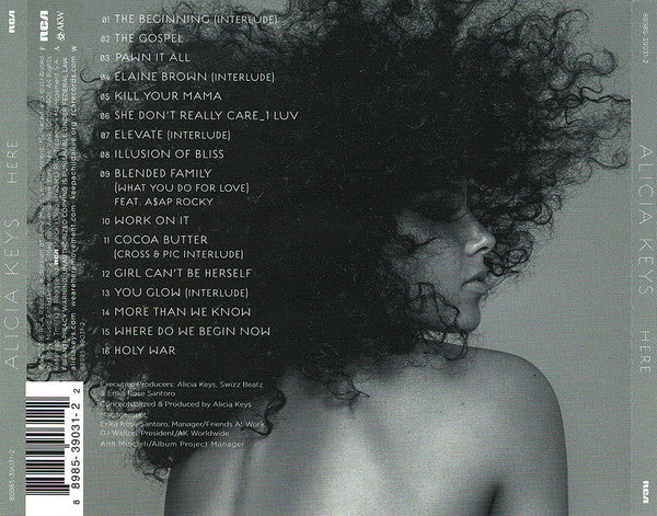 Alicia Keys : Here (CD, Album, Cle)