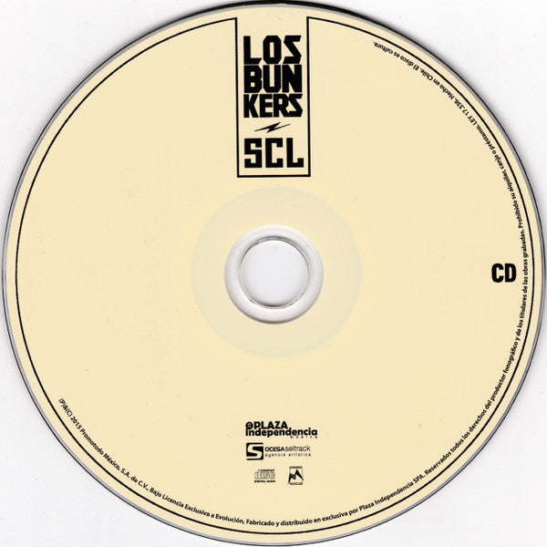 Los Bunkers : SCL (CD, Album + Blu-ray, Album)