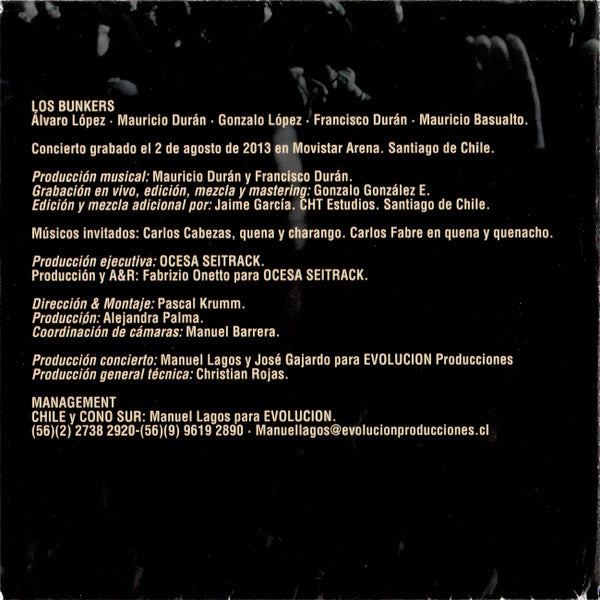 Los Bunkers : SCL (CD, Album + Blu-ray, Album)