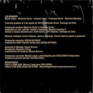 Los Bunkers : SCL (CD, Album + Blu-ray, Album)